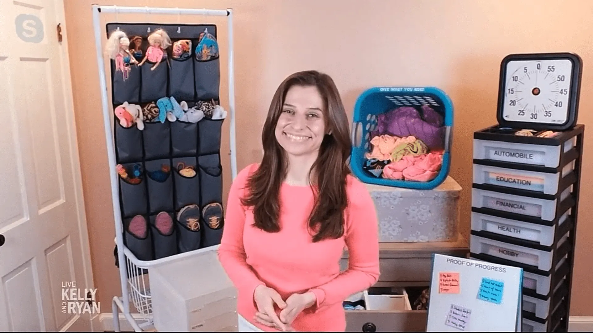 Organizing Expert Alejandra Costello on Live with Kelly and Ryan