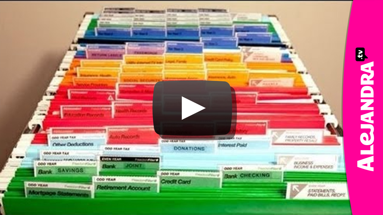 [VIDEO]: How to Organize Your Files with Freedom Filer Filing System