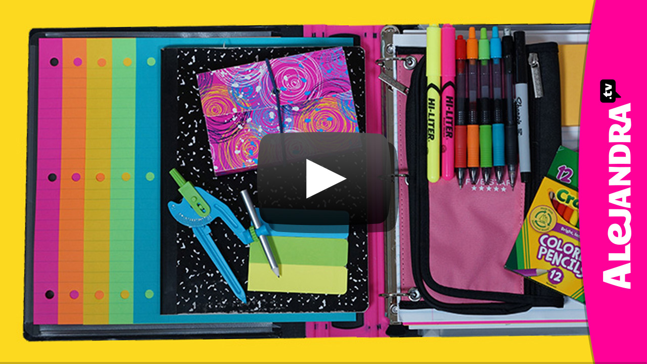 [VIDEO]: Back to School Organization