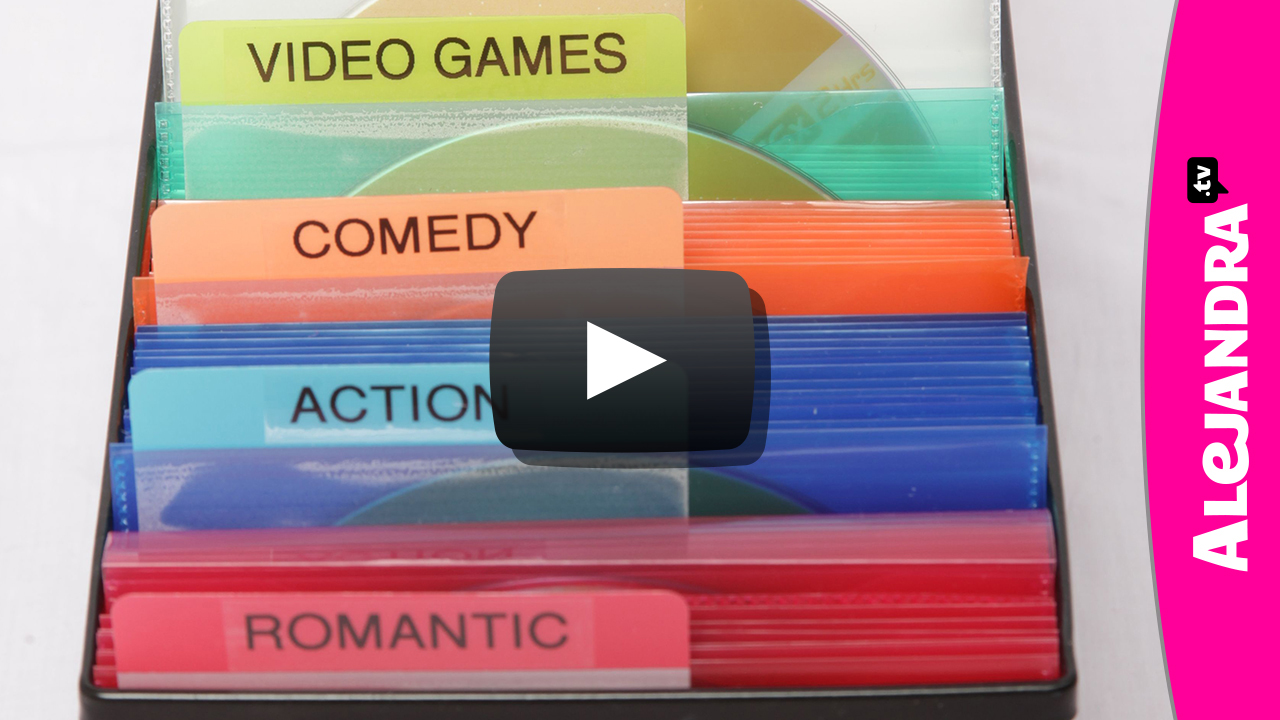 [VIDEO]: DVD & CD Organization