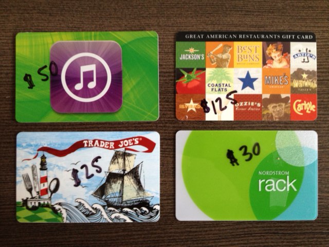 How To Remember The Value Of Gift Cards
