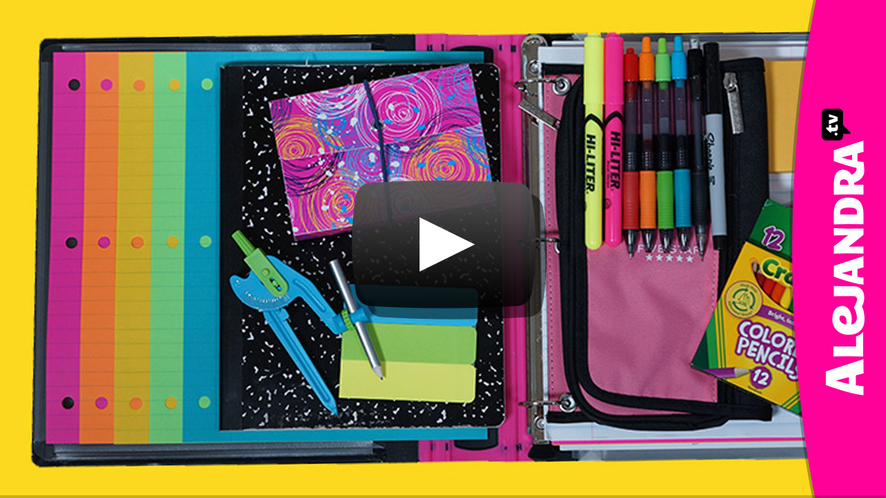 [VIDEO]: Back to School Organization Tips: How to Organize Your Binder & Notes