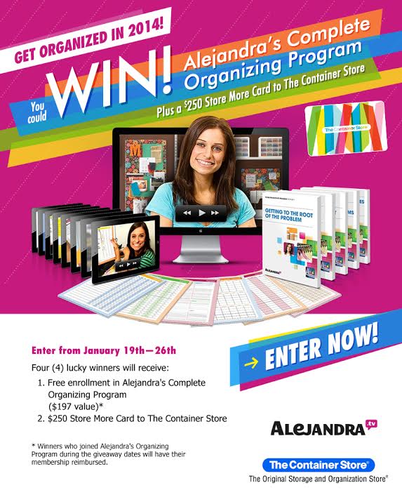 Get Organized in 2014 GIVEAWAY!