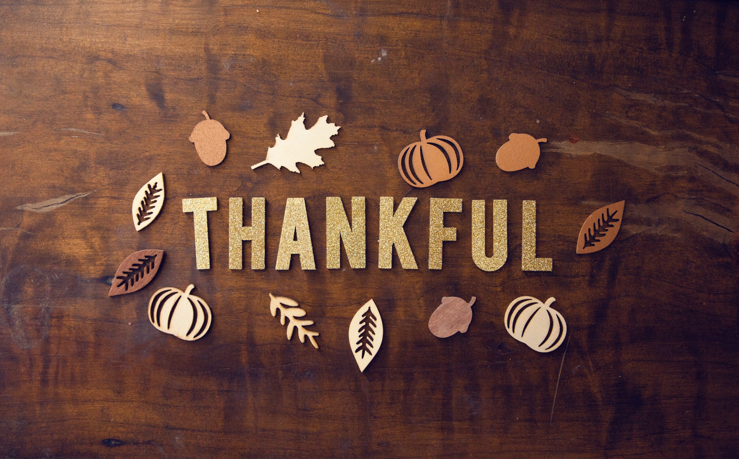 grateful thankful clutter