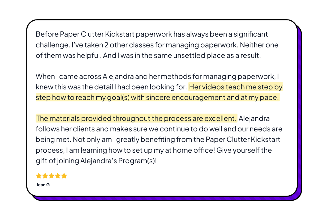 PCK Review by Jean G